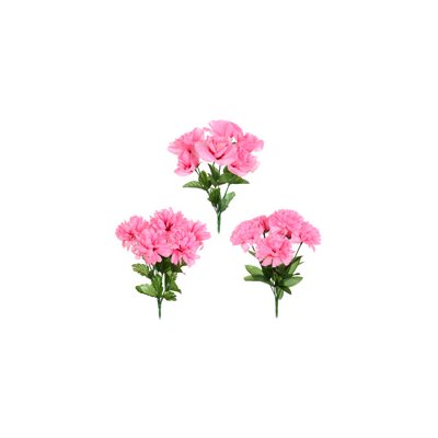 Bouquet de fleurs Asst. 13" Rose (un.sac.24)