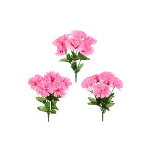 Bouquet de fleurs Asst. 13" Rose (un.sac.24)
