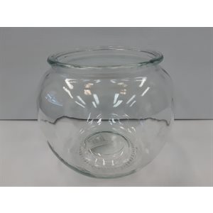Vase bubble 7x6½" 