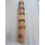 Wrap mesh nature 21"x10yds Brown