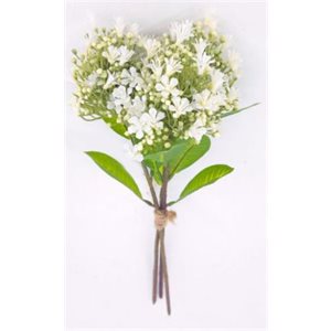 Bouquet mini fleurs (3) Blanche
