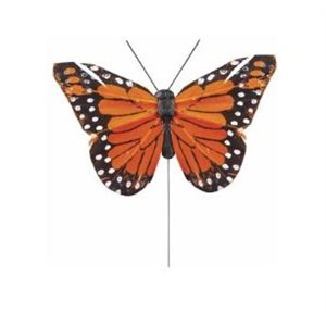Papillon sur broche 3¾" pqt.12 Monarch